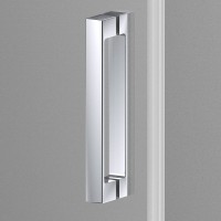 Душевая дверь Vincea Alpha 80 VDP-3AL800MT профиль Хром стекло текстурное
