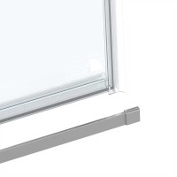 Душевая дверь Vincea Como Soft 140 VDS-1CS140CL профиль Хром стекло прозрачное