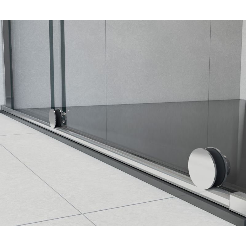 Душевая дверь Vincea Arno 150 VPS-1A150CL профиль Хром стекло прозрачное