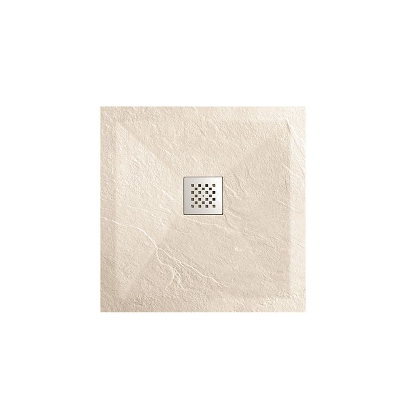 Душевой поддон из искусственного камня Vincea 90x90 VST-4SR9090C Бежевый