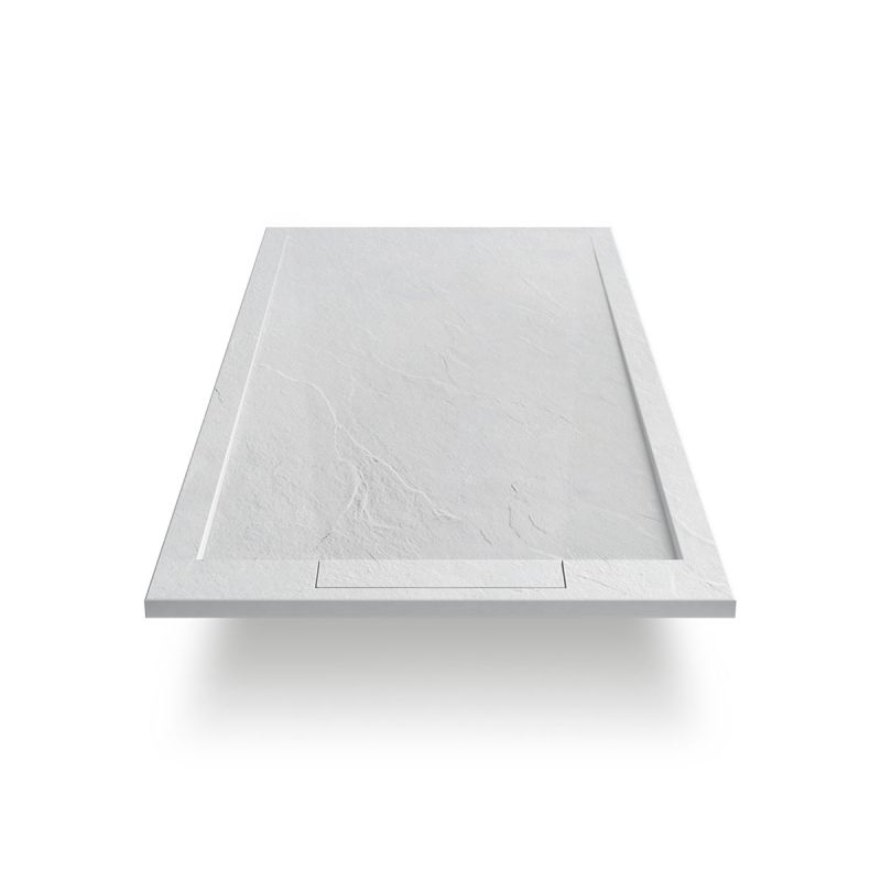 Душевой поддон из искусственного камня Vincea 120x80 VST-4SRL8012W Белый матовый