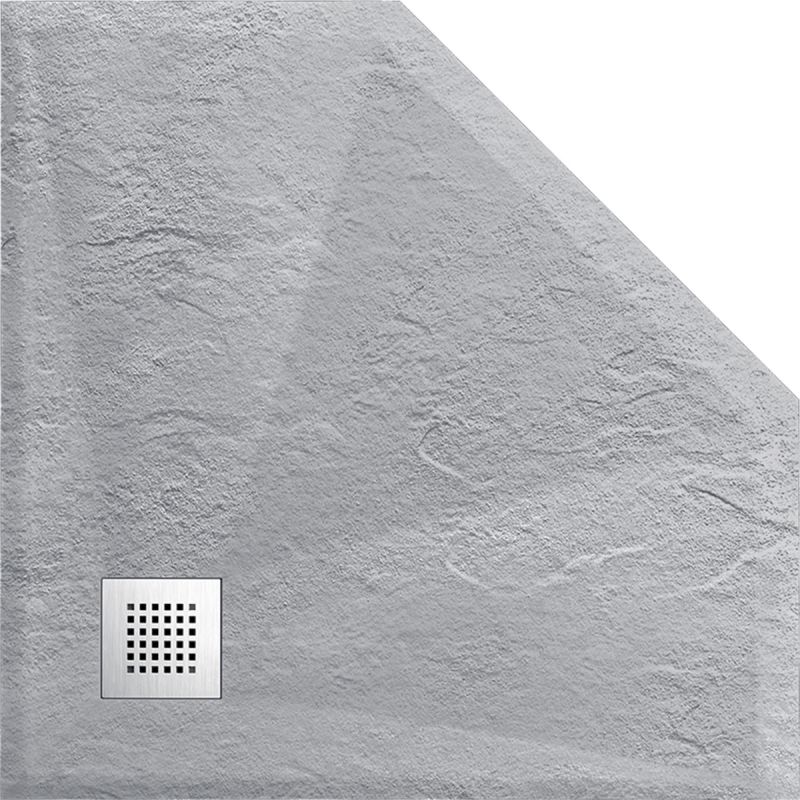 Душевой поддон из искусственного камня Vincea 90x90 VST-4SP9090G Серый