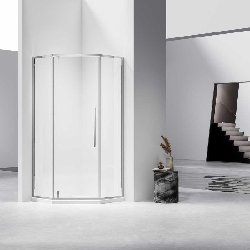 Душевой уголок Vincea Slim-N 90x90 VSP-4SN900CL профиль Хром стекло прозрачное Душевой уголок Vincea Slim-N 90x90 VSP-4SN900CL профиль Хром стекло прозрачное