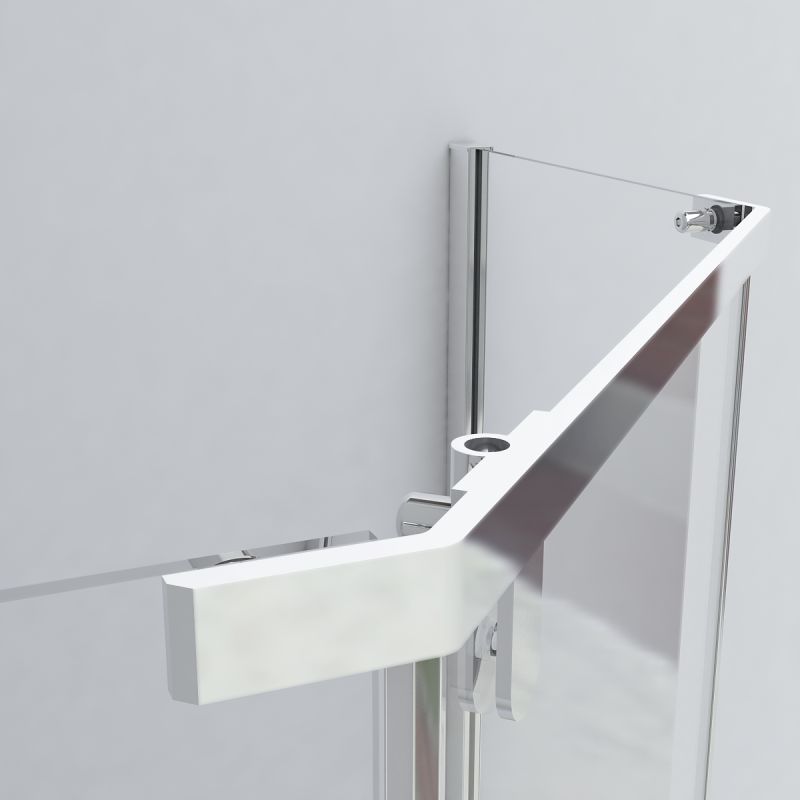 Душевой уголок Vincea Stresa 100x100 VSP-1S100CL профиль Хром стекло прозрачное