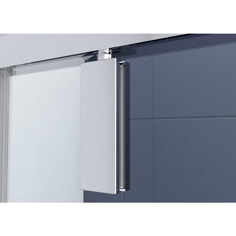 Душевой уголок Vincea Penta 90x90 VSP-3P900CLB профиль Черный стекло прозрачное