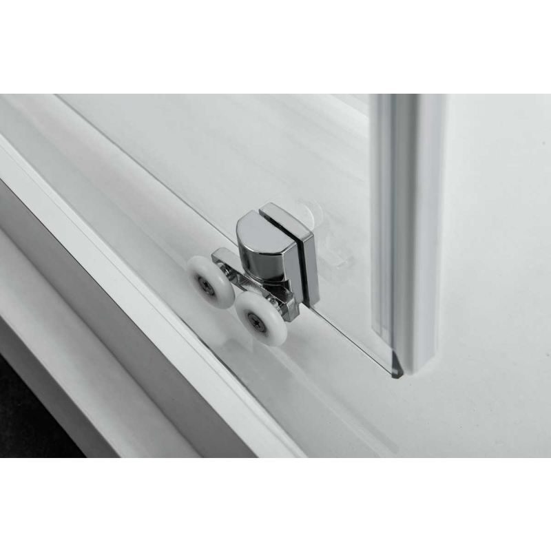 Душевой уголок Vincea Alpha 80x80 VSQ-3AL800CL профиль Хром стекло прозрачное