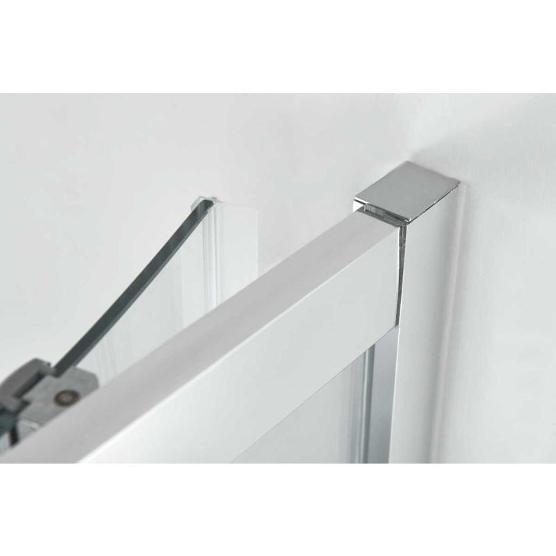 Душевой уголок Vincea Alpha 90x90 VSQ-3AL900CL профиль Хром стекло прозрачное