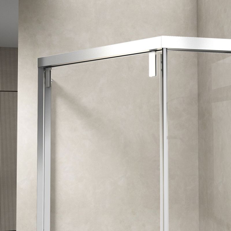 Душевой уголок Vincea Show 100x100 VSP1-4SH100CL профиль Хром стекло прозрачное
