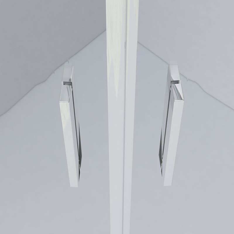 Душевой уголок Vincea Garda 90x90 VSS-1G900CGB профиль Черный стекло тонированное