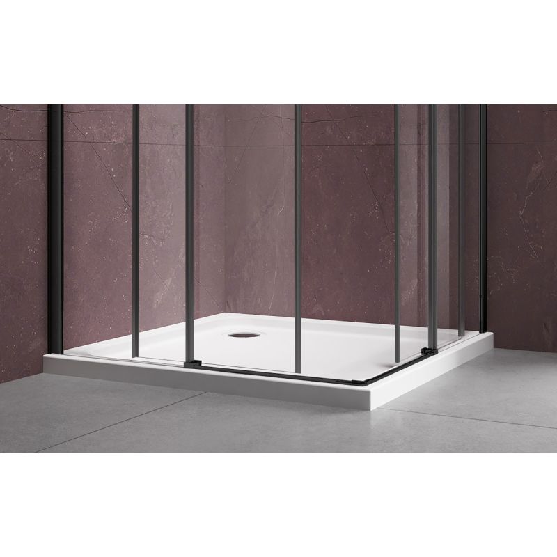 Душевой уголок Vincea Dice 100х100 VSS-4D100CLB