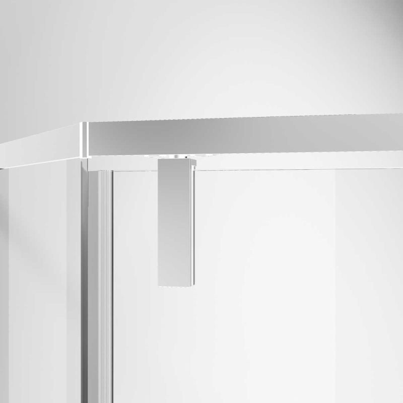 Душевой уголок Vincea Slim-N 100x100 VSP-4SN100CL профиль Хром стекло прозрачное