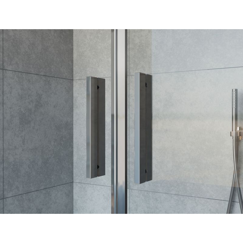 Душевой уголок Vincea Garda 170х100 VSR-1G21017CL профиль Хром стекло прозрачное