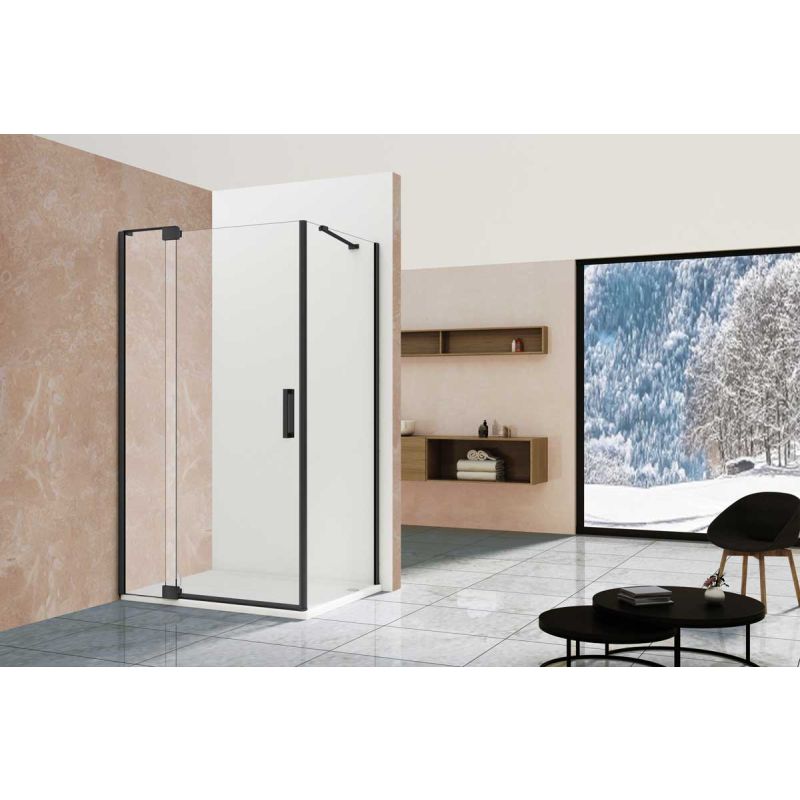 Душевой уголок Vincea Extra 100х90 VSR-1E809010CLB