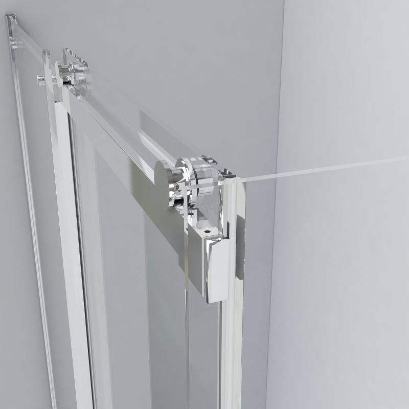 Душевой уголок Vincea Como 120х80 VSR-1C8012CL профиль Хром стекло прозрачное