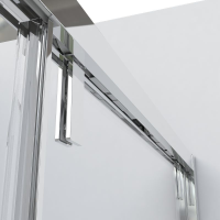 Душевой уголок Vincea Lugano 140х100 VSR-1L1014CL-1 профиль Хром стекло прозрачное