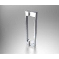Душевой уголок Vincea Alpha 140x80 VSR-3AL8014CL профиль Хром стекло прозрачное