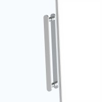Душевой уголок Vincea Como Soft 140x100 VSR-1CS1014CL профиль Хром стекло прозрачное