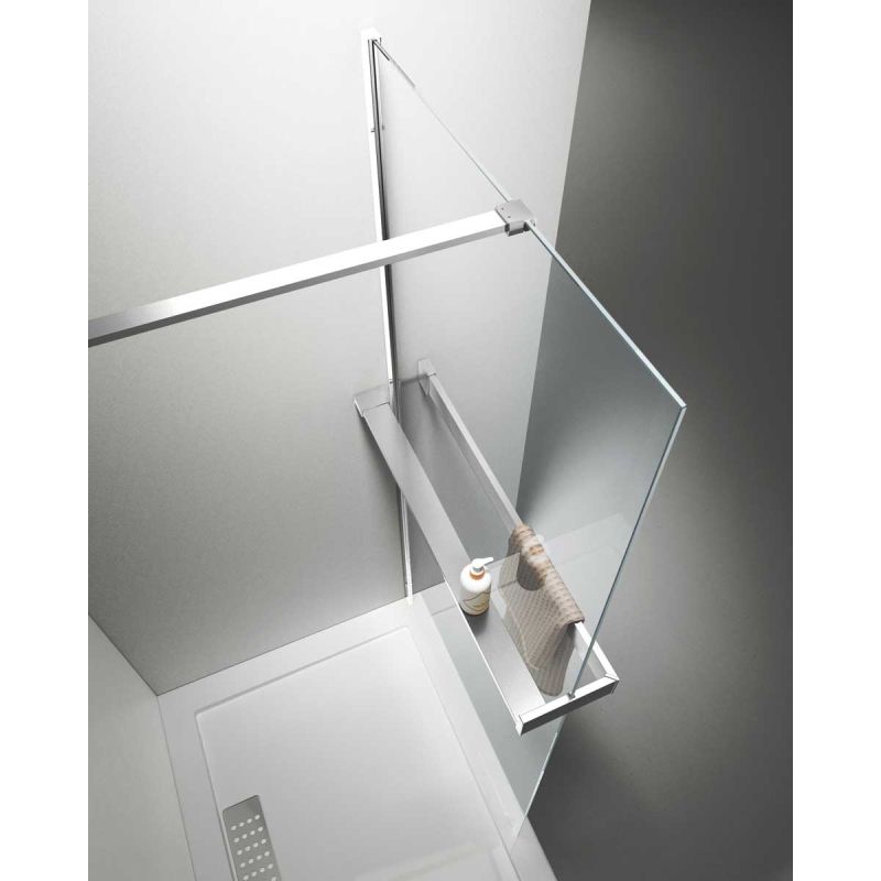 Душевая перегородка Vincea Walk-in HR VSW-4HR900CL 90 см, хром, стекло прозрачное