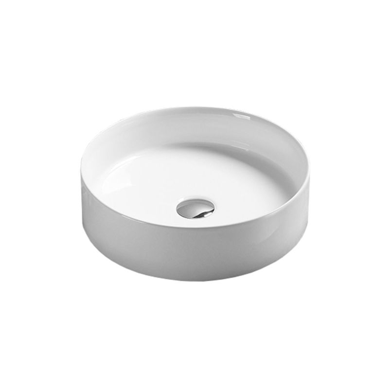 Раковина керамическая Vincea VBS-216, накладная, цвет белый