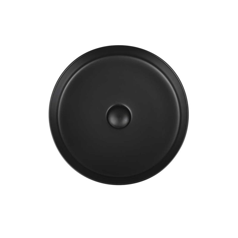 Раковина керамическая Vincea VBS-316MB, накладная, черный матовый 