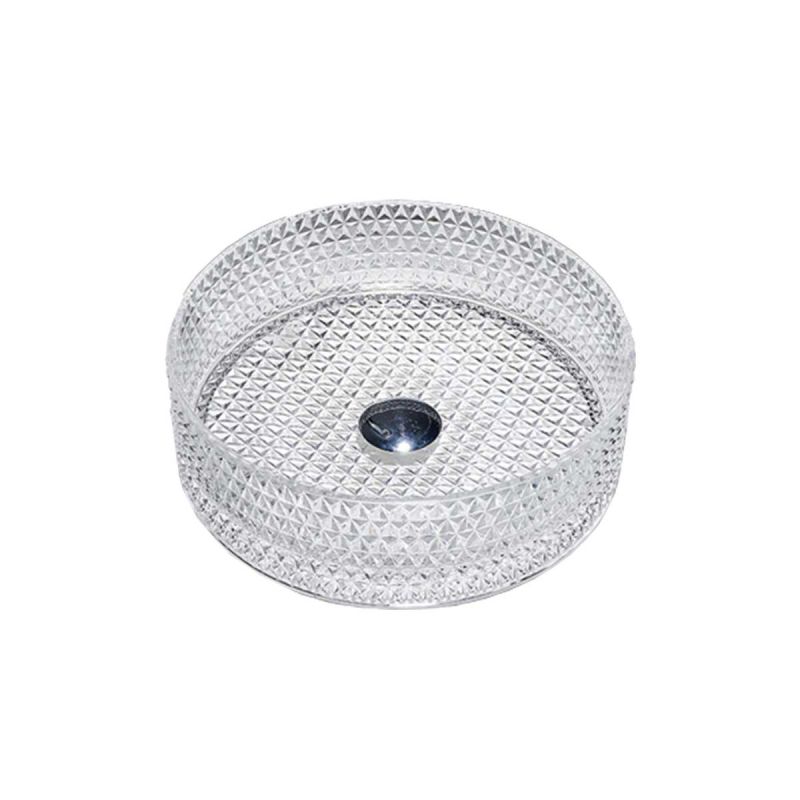 Раковина стеклянная Vincea VBS-5GL01, накладная, цвет прозрачный