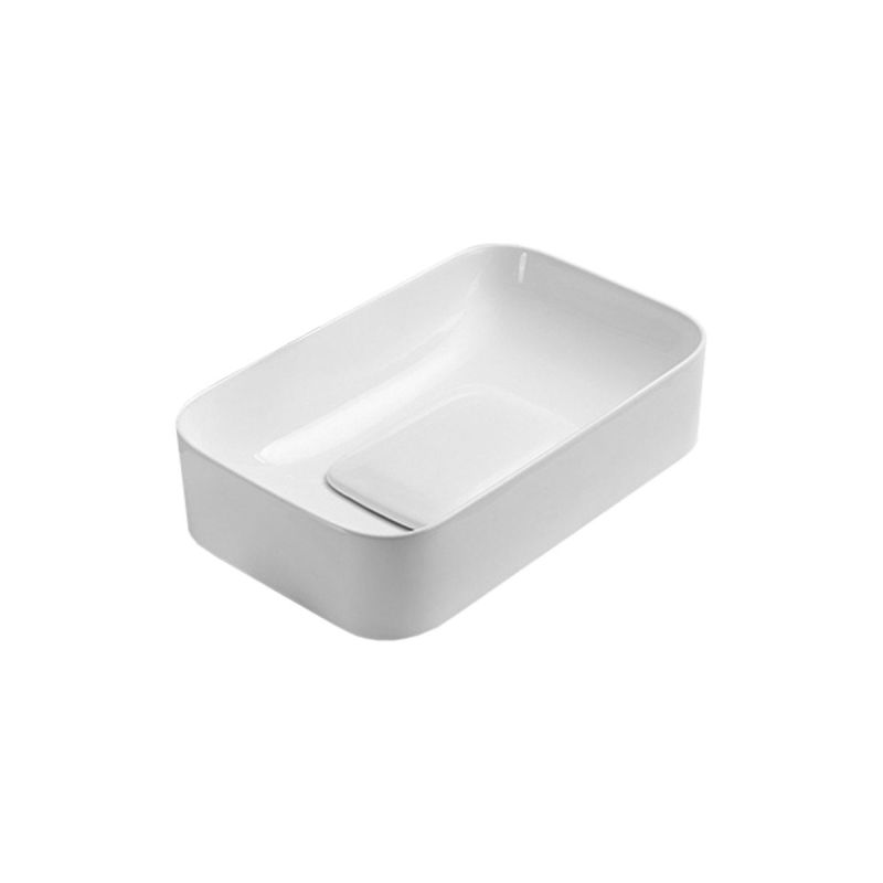 Раковина керамическая Vincea VBS-50450, накладная, цвет белый