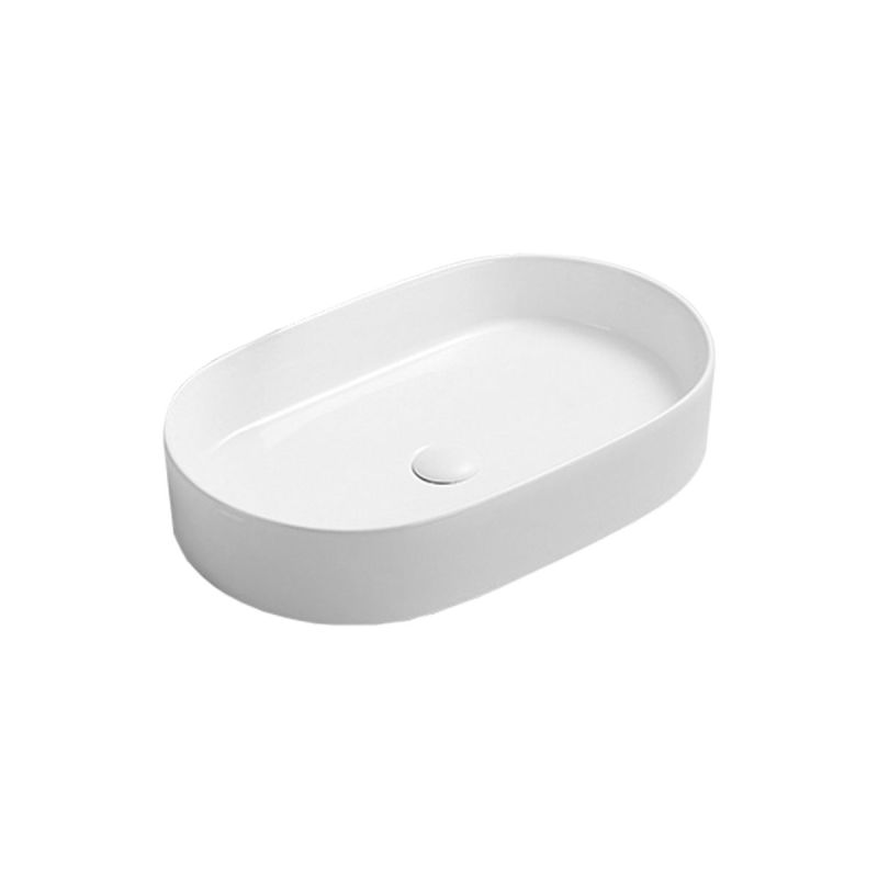 Раковина керамическая Vincea VBS-50760, накладная, цвет белый