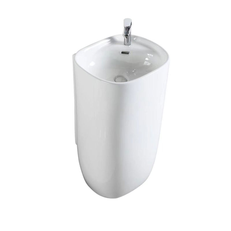 Раковина керамическая Vincea VBS-2P202, напольная, цвет белый