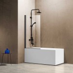 Шторка на ванну Vincea VSB-11800CLGM 80 см, профиль ... Шторка на ванну Vincea VSB-11800CLGM 80 см, профиль ...