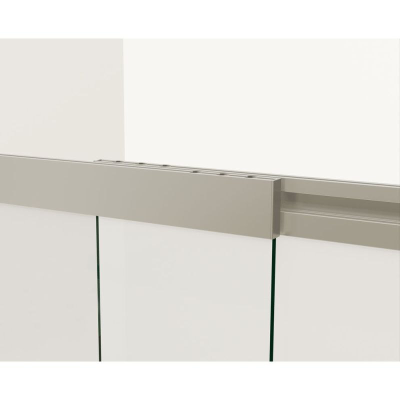 Шторка на ванну Vincea VSB-1E100CL 100 см, профиль хром, стекло прозрачное