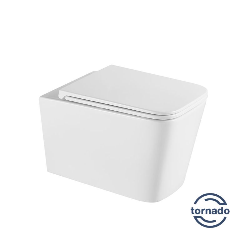 Унитаз Vincea Q-Line VT1-12T подвесной Белый с сиденьем Микролифт