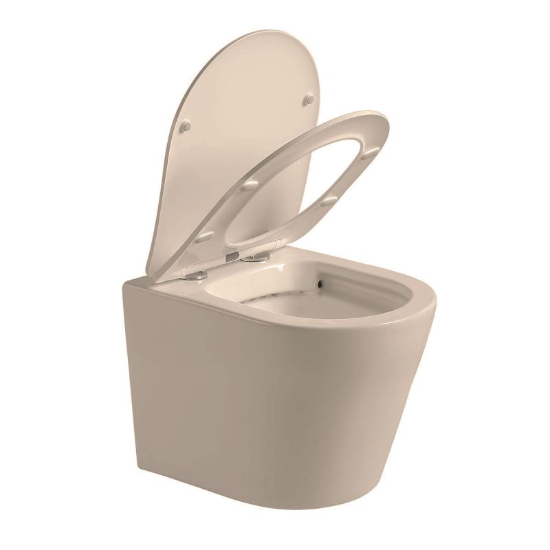 Унитаз Vincea Piatti VT1-11SMC подвесной Капучино матовый с сиденьем Микролифт