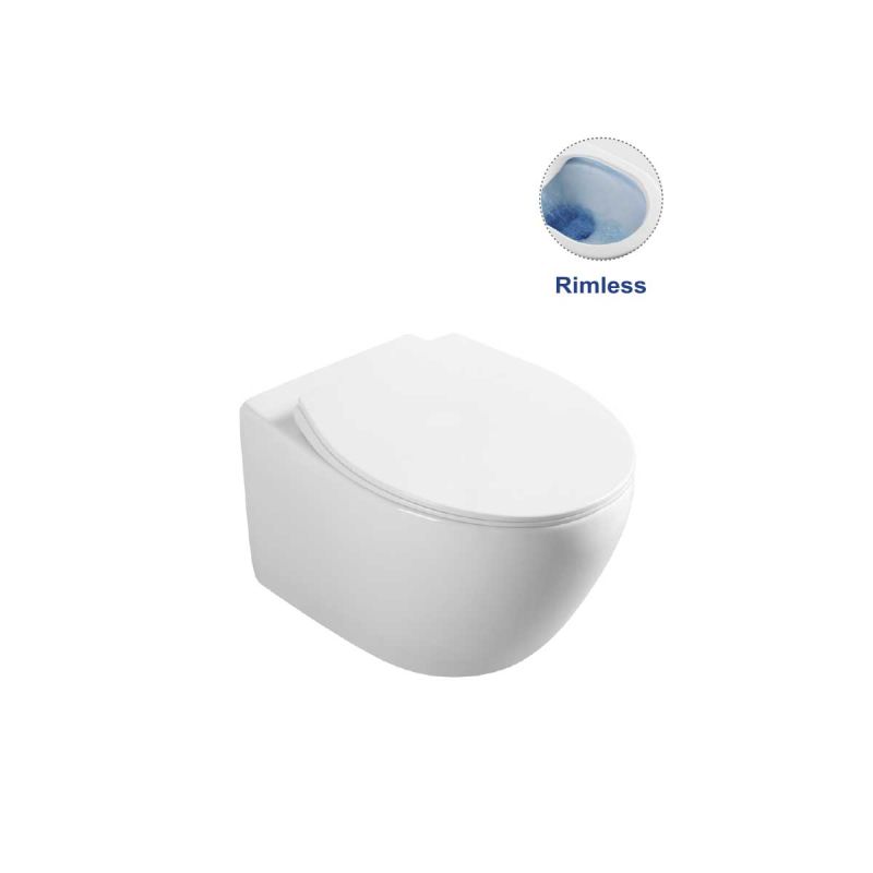 Унитаз Vincea Felice VT1-25 подвесной Белый с сиденьем Микролифт