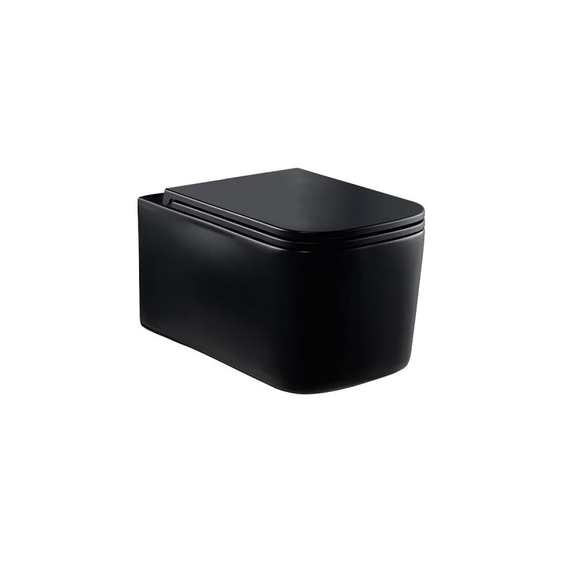 Унитаз Vincea Ultra Rimless VT1-32MB подвесной Черный матовый с сиденьем Микролифт