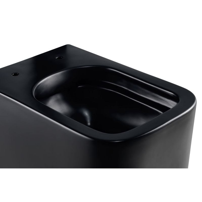 Унитаз Vincea Ultra Rimless VT1-32MB подвесной Черный матовый с сиденьем Микролифт