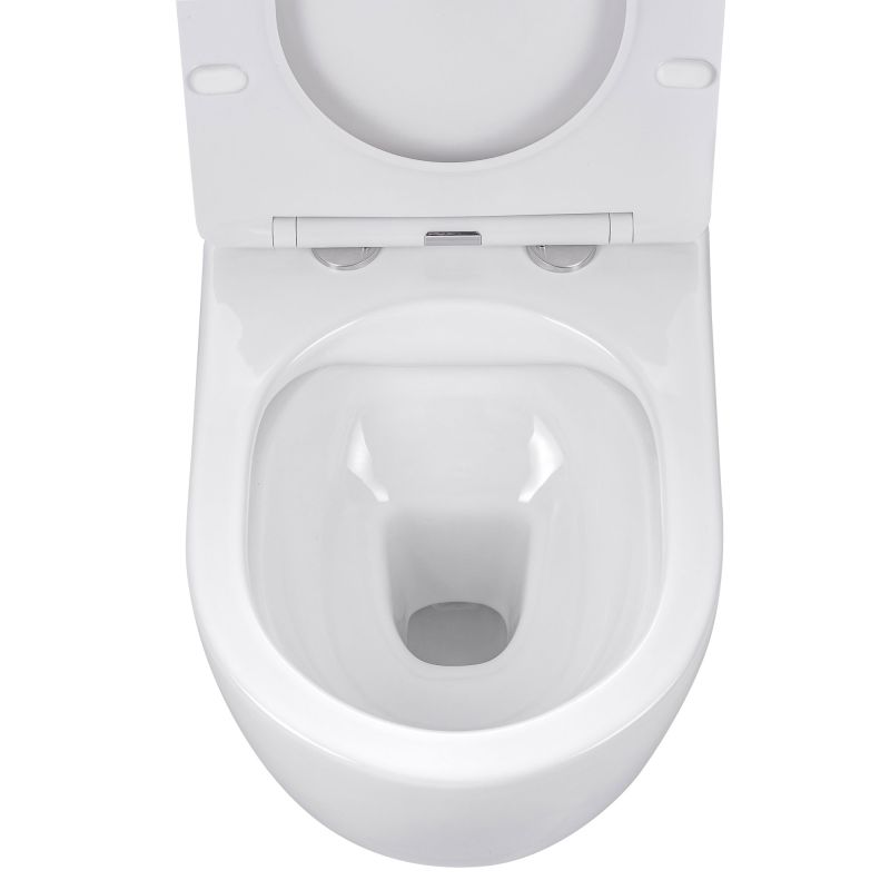 Унитаз Vincea Evo Rimless VT1-34S подвесной с сиденьем Микролифт