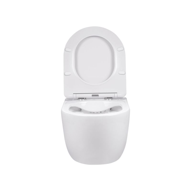 Унитаз Vincea Evo Rimless VT1-34S подвесной с сиденьем Микролифт