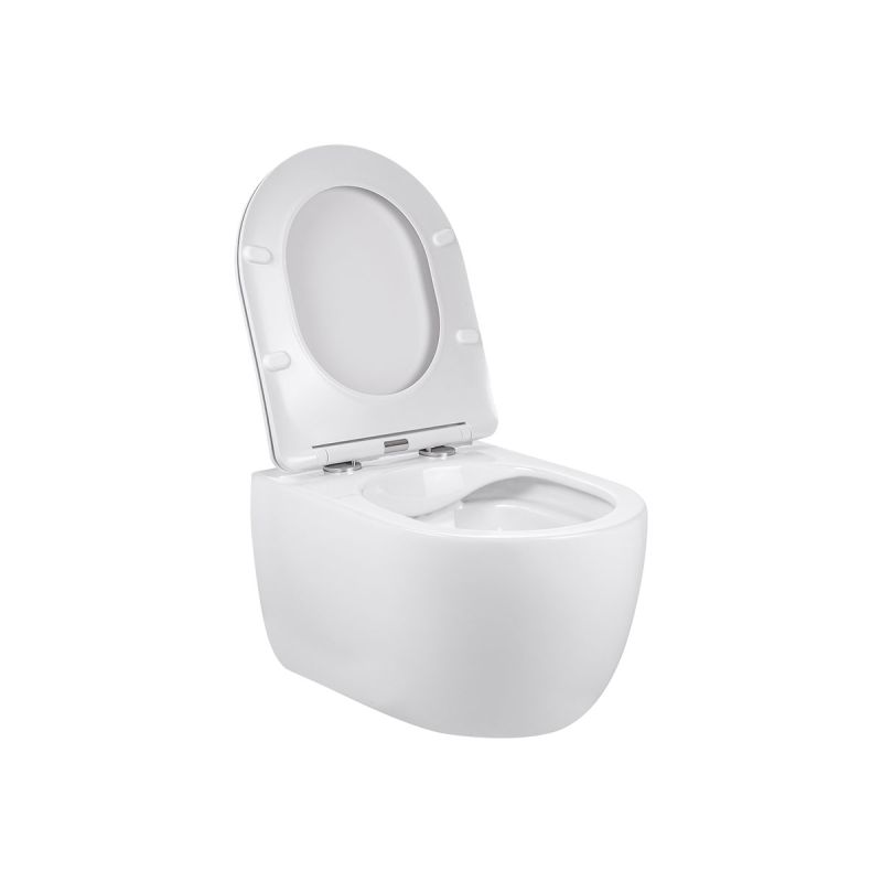 Унитаз Vincea Evo Rimless VT1-34S подвесной с сиденьем Микролифт