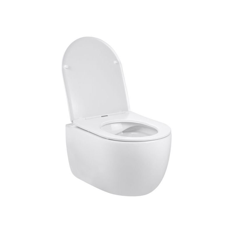 Унитаз Vincea Evo Rimless VT1-34S подвесной с сиденьем Микролифт