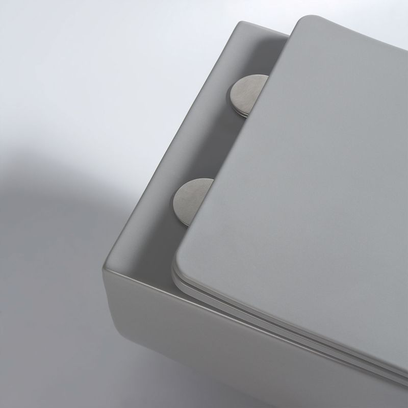 Унитаз Vincea Evo VT1-34SMG подвесной Серый матовый с сиденьем Микролифт