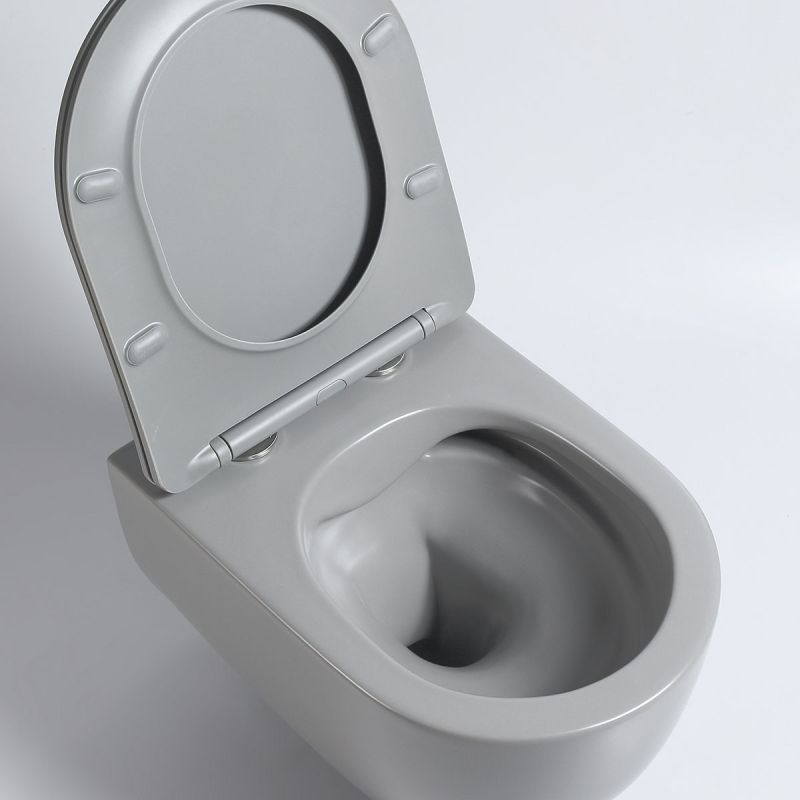 Унитаз Vincea Evo VT1-34SMG подвесной Серый матовый с сиденьем Микролифт