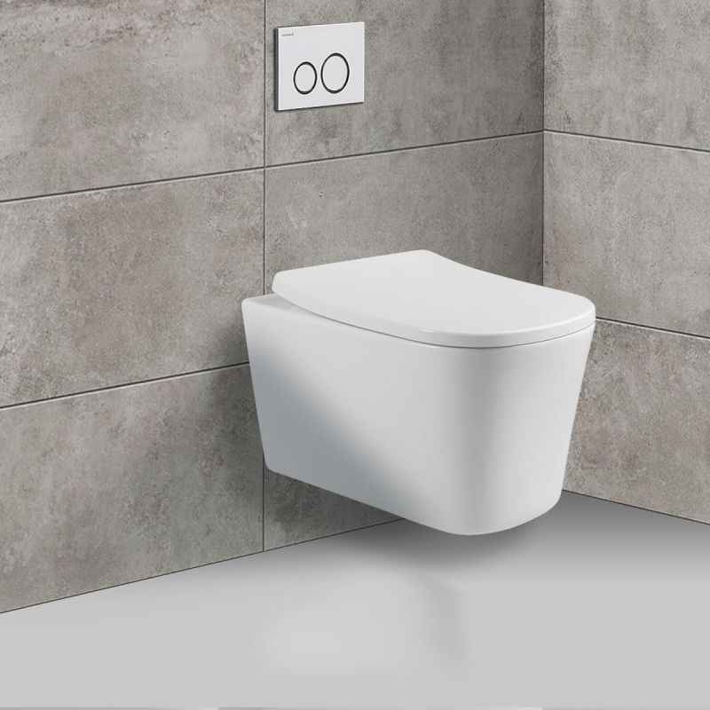 Унитаз Vincea Arco Rimless VT1-36 подвесной с сиденьем Микролифт