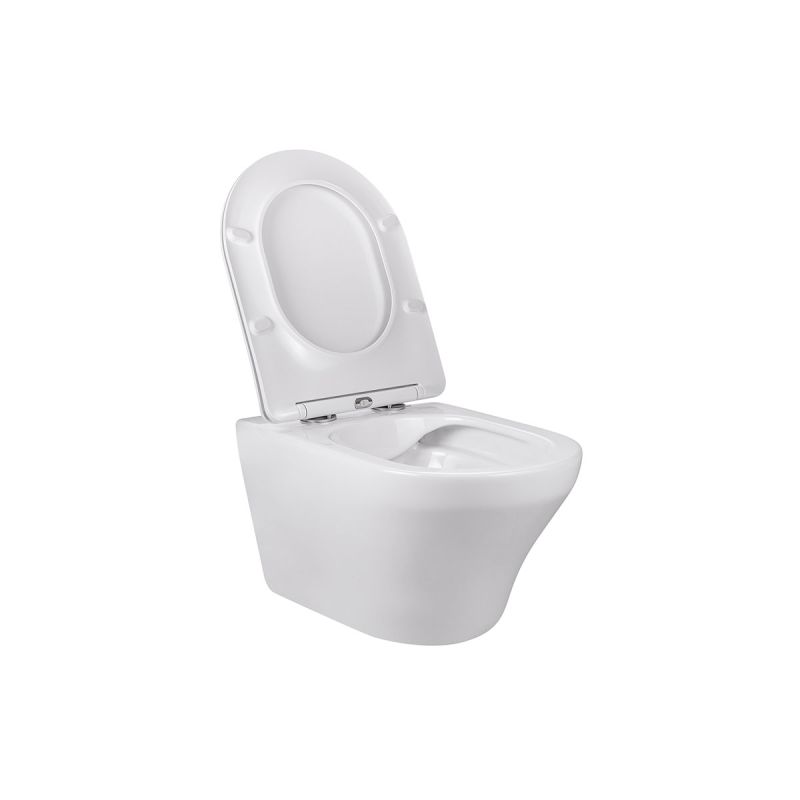 Унитаз Vincea Edge-M Rimless VT1-37 подвесной с сиденьем Микролиф