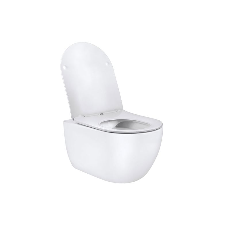 Унитаз Vincea Evo Rimless VT1-34 подвесной с сиденьем Микролифт