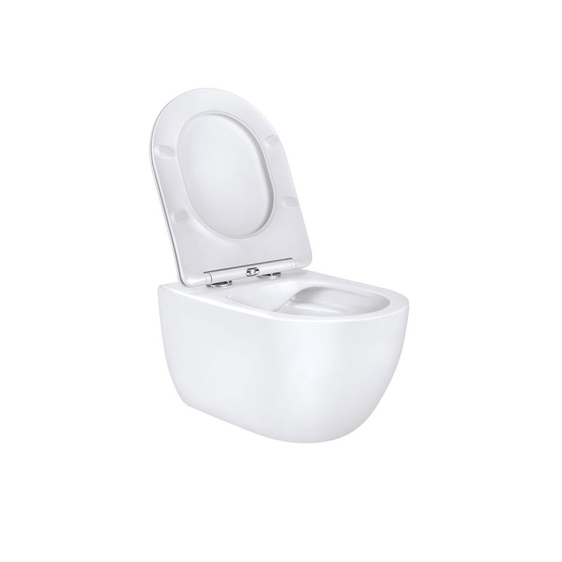 Унитаз Vincea Evo Rimless VT1-34 подвесной с сиденьем Микролифт