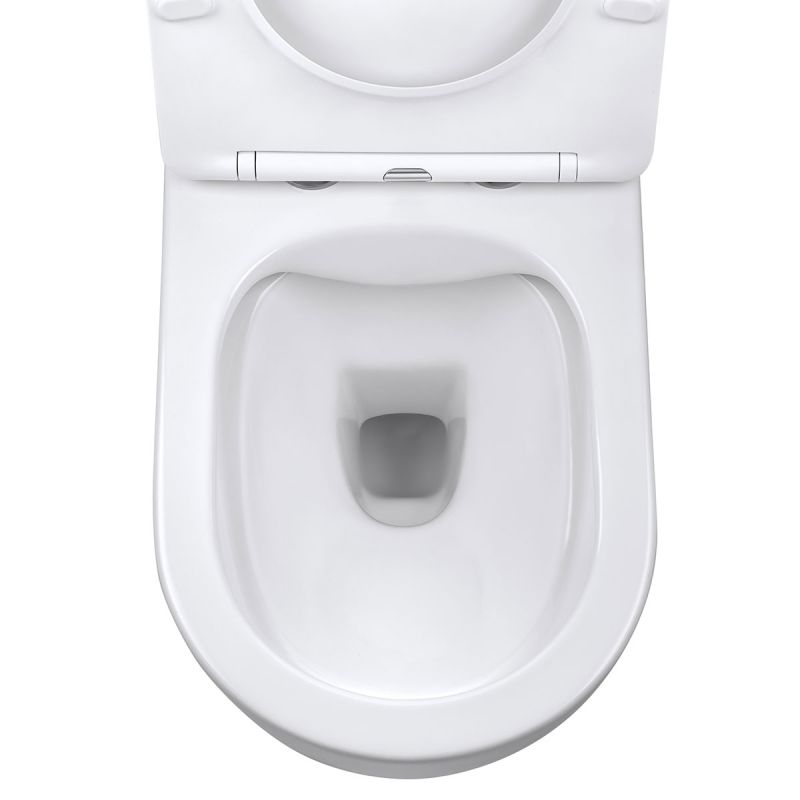 Унитаз Vincea Evo Rimless VT1-34 подвесной с сиденьем Микролифт