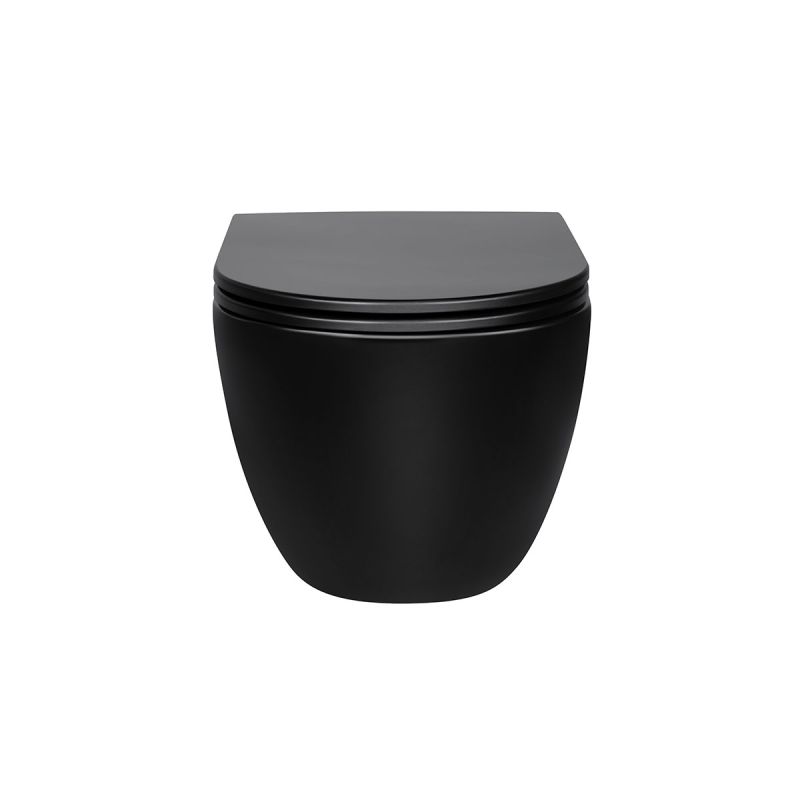 Унитаз Vincea Evo VT1-34MB подвесной с сиденьем Микролифт