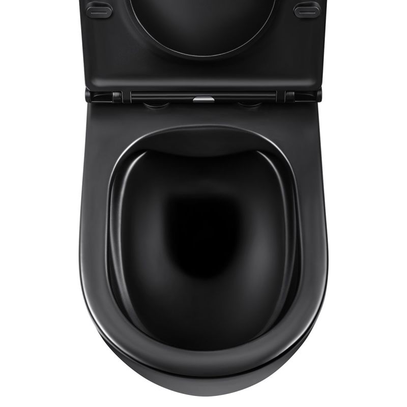 Унитаз Vincea Evo VT1-34MB подвесной с сиденьем Микролифт