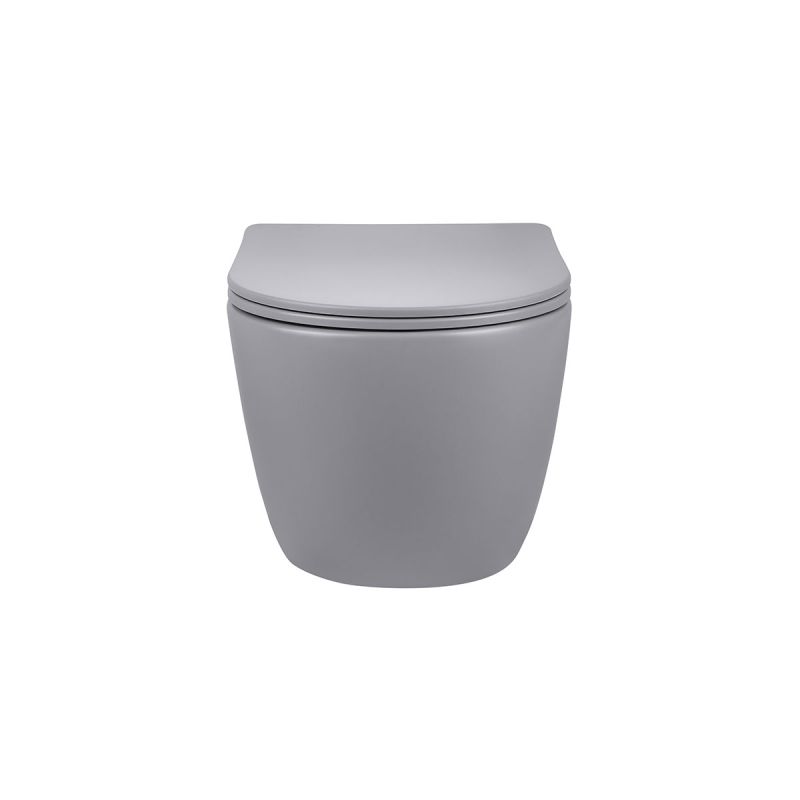 Унитаз Vincea Globo VT1-14SMG подвесной Серый матовый с сиденьем Микролифт