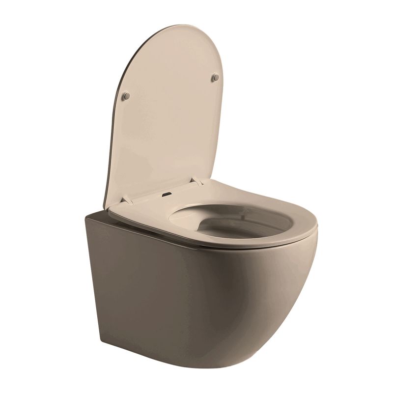 Унитаз Vincea Globo VT1-14SMC подвесной Капучино матовый с сиденьем Микролифт